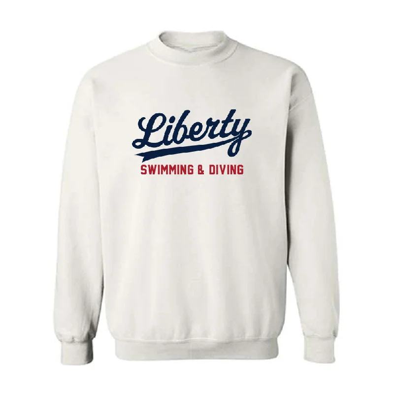 Liberty - NCAA Women's Swimming & Diving : Emily Gallion - Classic Shersey Crewneck Sweatshirt Graphic Hoodie Design Print