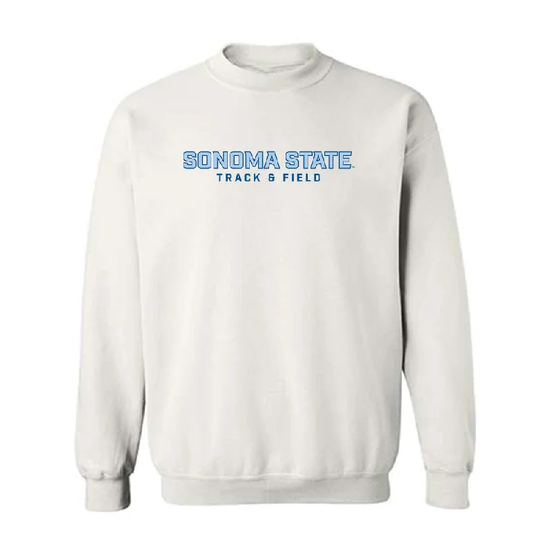 SSU - NCAA Women's Track & Field : Itzel Barrios - Classic Shersey Crewneck Sweatshirt Hoodie with Cuffed Sleeves Snug Secure