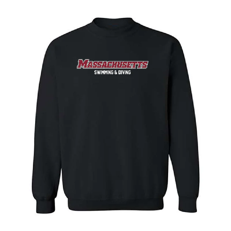 UMass - NCAA Women's Swimming & Diving : Diya Ackerman-Vallala - Classic Shersey Crewneck Sweatshirt Hoodie with Print Artistic Unique