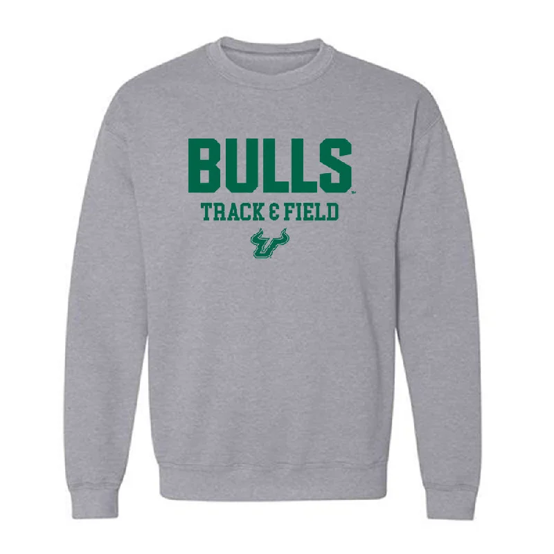 USF - NCAA Women's Track & Field : Adalin Robinson - Classic Shersey Crewneck Sweatshirt Hoodie with Elastic Cuffs Stretchable Comfortable