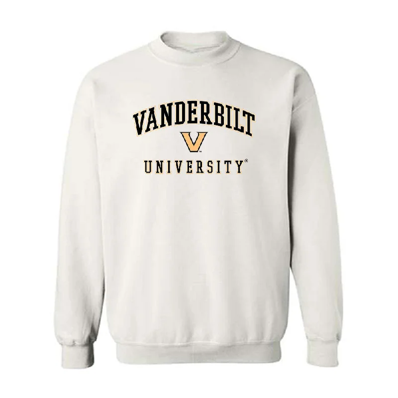 Vanderbilt - NCAA Women's Track & Field : Pryncess Jackson - Replica Shersey Crewneck Sweatshirt Hoodie with High-Low Hem Asymmetrical Trendy