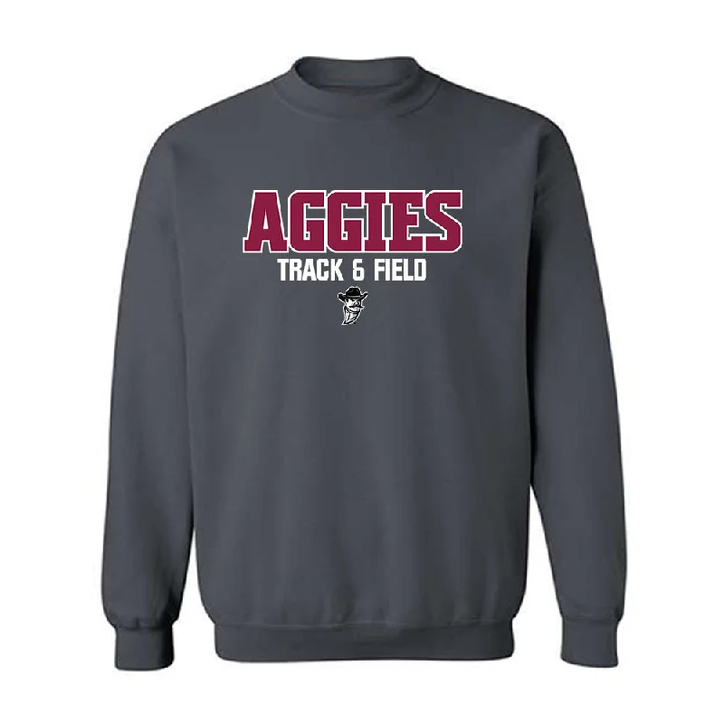 NMSU - NCAA Women's Track & Field : Grace Pendarvis - Classic Fashion Shersey Crewneck Sweatshirt Hoodie with Hem Fringe Bohemian Relaxed