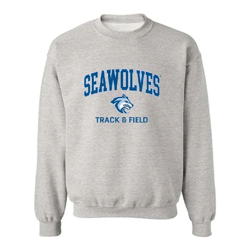 SSU - NCAA Women's Track & Field : Itzel Barrios - Classic Fashion Shersey Crewneck Sweatshirt Hoodie with Double Zipper Versatile Adjustable