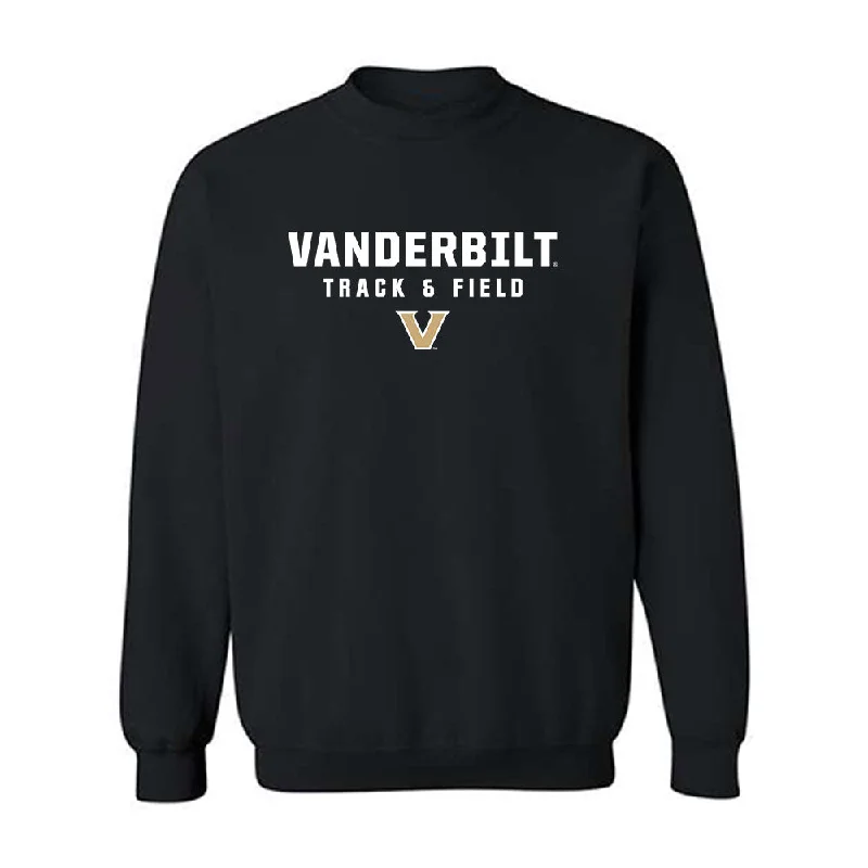 Vanderbilt - NCAA Women's Track & Field : Pryncess Jackson - Classic Shersey Crewneck Sweatshirt Hoodie with Hem Drawcord Adjustable Customizable