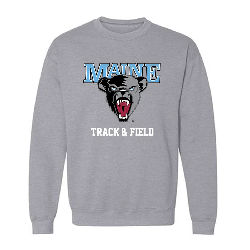 Maine - NCAA Women's Track & Field : Maddie Cyr - Classic Shersey Crewneck Sweatshirt Hoodie with Illustration Artistic Creative