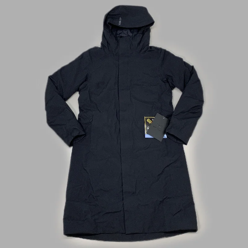 ARC’TERYX Long Patera Parka Coat Goose Down GORE-TEX Women's Sz XL Black 29652 Waterproof Windproof Parka Coat