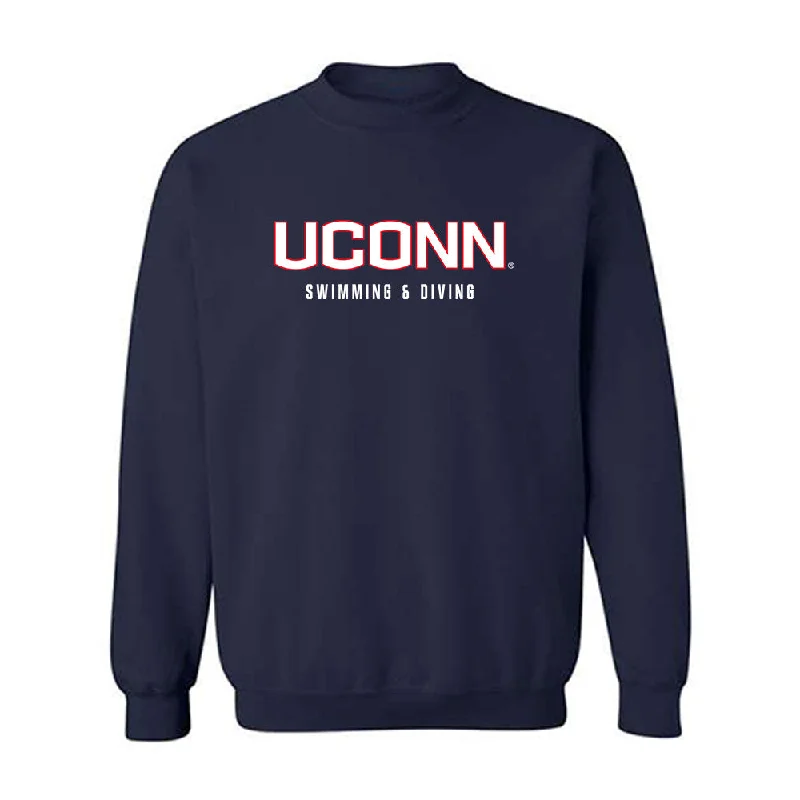 UConn - NCAA Women's Swimming & Diving : Stella McCardie - Classic Shersey Crewneck Sweatshirt Hooded Sweatshirt Casual Wear Street Style