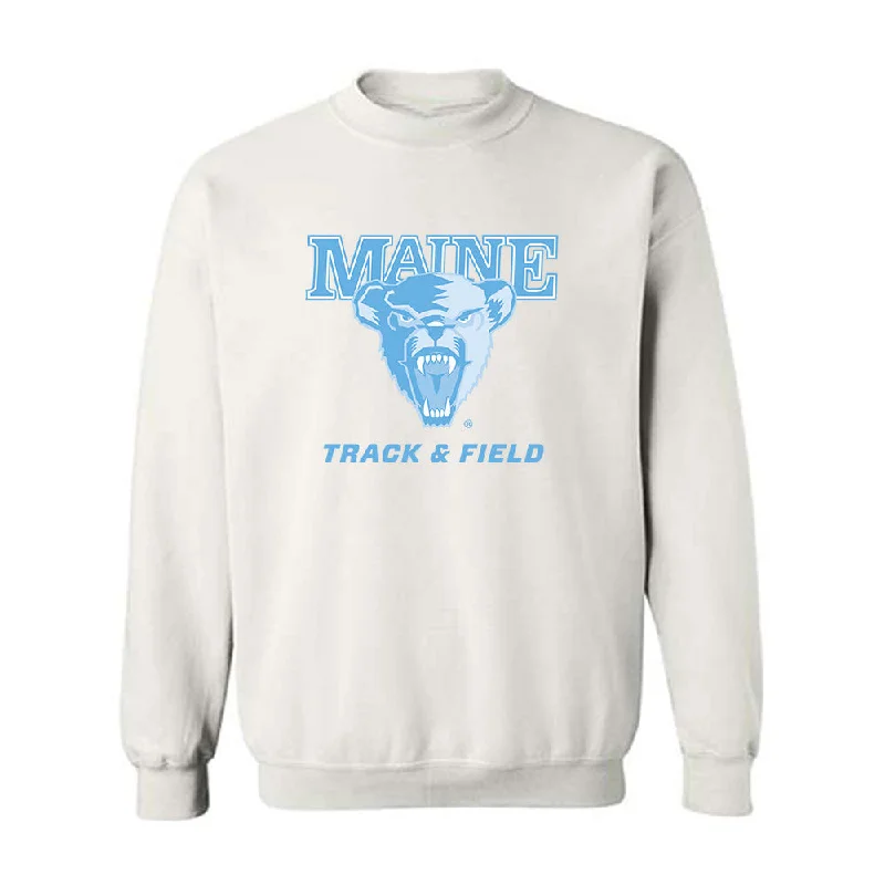 Maine - NCAA Women's Track & Field : Maddie Cyr - Classic Shersey Crewneck Sweatshirt Hoodie with Zipper Versatile Modern