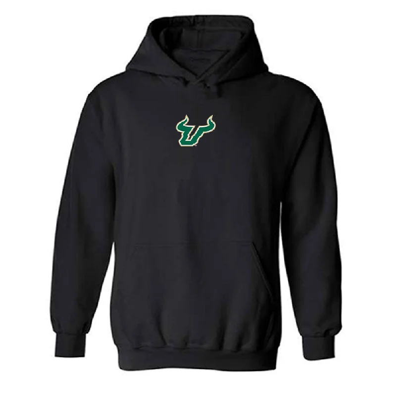 USF - NCAA Women's Track & Field : Adalin Robinson - Classic Fashion Shersey Hooded Sweatshirt Hoodie with V-Neck Classic Versatile