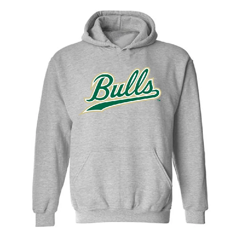 USF - NCAA Women's Track & Field : Adalin Robinson - Classic Fashion Shersey Hooded Sweatshirt Hoodie with Raglan Sleeves Sporty Comfortable