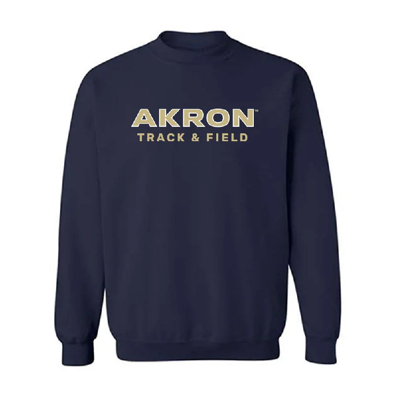 Akron - NCAA Women's Track & Field : Joy Nwokike - Classic Shersey Crewneck Sweatshirt Hoodie with Patch Decorative Personalized