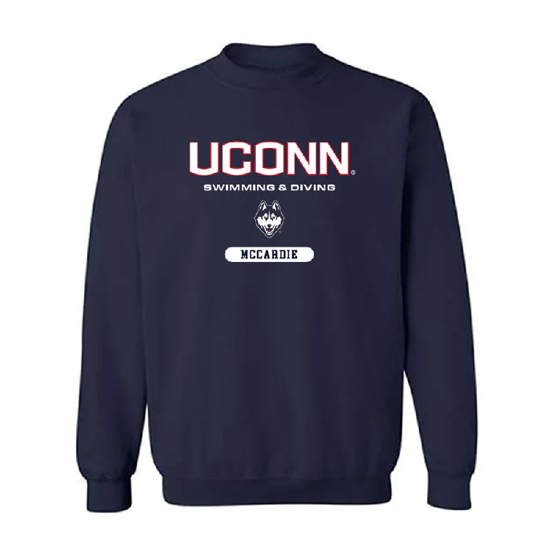 UConn - NCAA Women's Swimming & Diving : Stella McCardie - Classic Shersey Crewneck Sweatshirt Hoodie with Drawcord Adjustable Secure