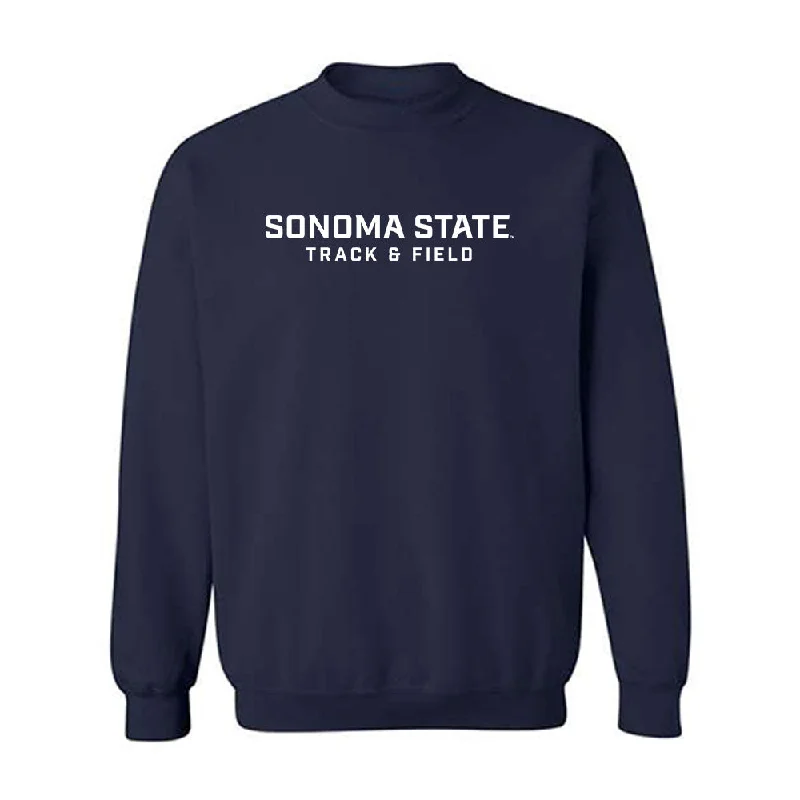 SSU - NCAA Women's Track & Field : Itzel Barrios - Classic Shersey Crewneck Sweatshirt Hoodie with Elastic Waist Stretchable Comfortable