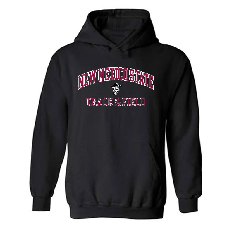 NMSU - NCAA Women's Track & Field : Grace Pendarvis - Classic Fashion Shersey Hooded Sweatshirt Hoodie with Hem Elastic Stretchable Comfortable