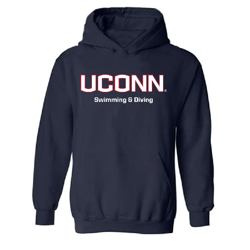 UConn - NCAA Women's Swimming & Diving : Stella McCardie - Classic Shersey Hooded Sweatshirt Graphic Hoodie Design Print