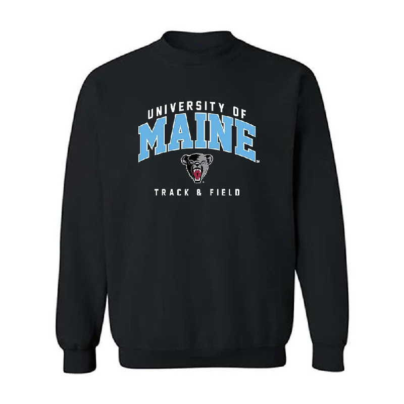 Maine - NCAA Women's Track & Field : Maddie Cyr - Classic Shersey Crewneck Sweatshirt Hoodie with Back Slit Movement Comfort