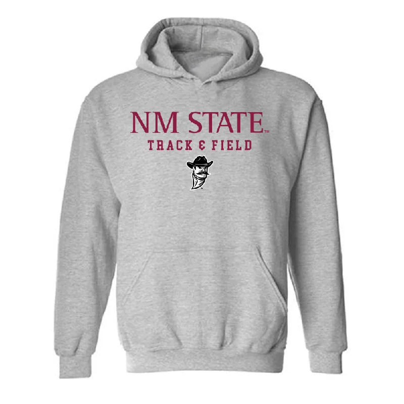 NMSU - NCAA Women's Track & Field : Grace Pendarvis - Classic Shersey Hooded Sweatshirt Hoodie Sweatshirt Pullover