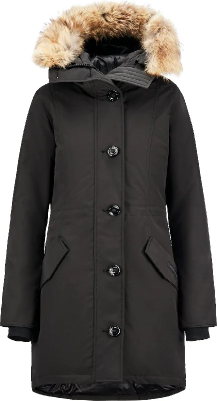 Rossclair Parka Black Label - Women's|-|Parka Rossclair Black Label - Femme Slim Fit Parka Jacket