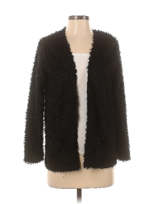 Faux Fur Jacket Tiered Jacket Buttoned Jacket Zippered Jacket