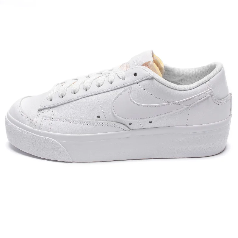 Nike Blazer Low Platform 'Triple White' Women's Vintage Suit