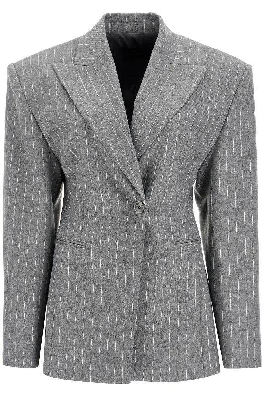 The Andamane Women's Octavia Hourglass Blazer Cotton Blend Blazer