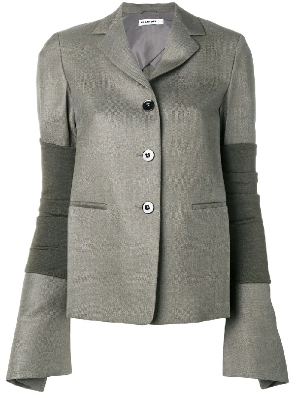 arm band wide sleeve blazer Women's Elegant Suit