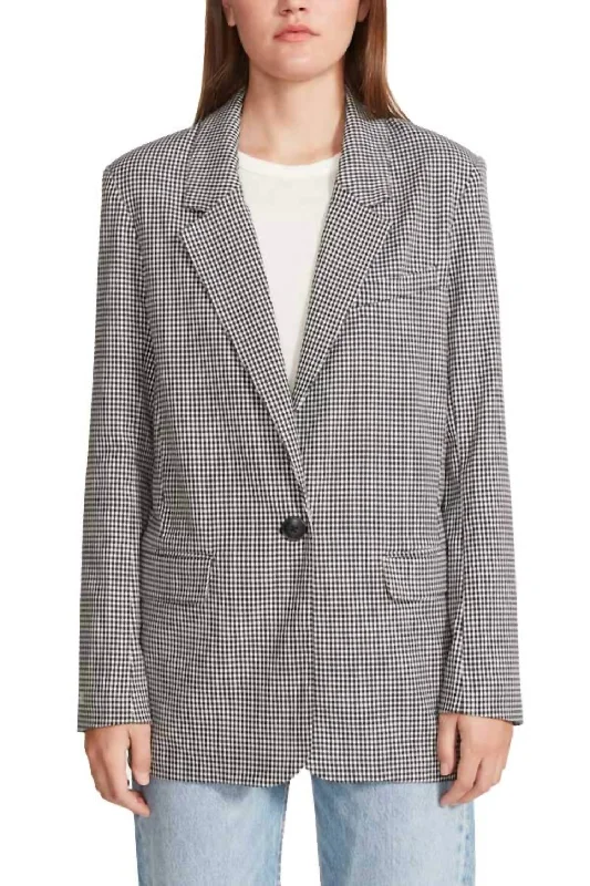 The Persona Blazer In Grey Women's Wedding Blazer