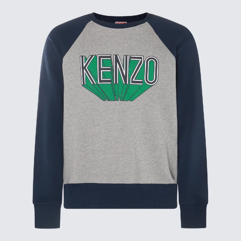 Kenzo Sweaters Grey Anti-Pilling Anti-Shrink Durable