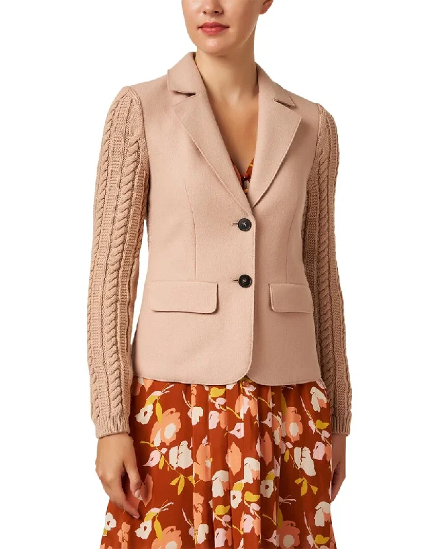 Marc Cain Short Blazer Silk Women's Blazer