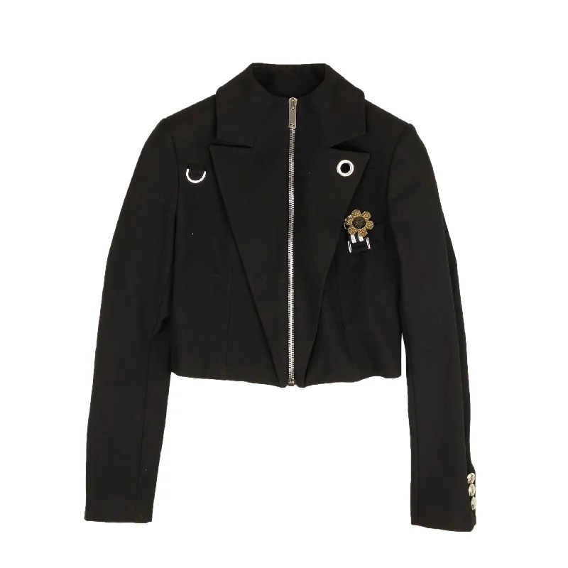 PALM ANGELS Black Medal Blazer Milan Custom Blazer