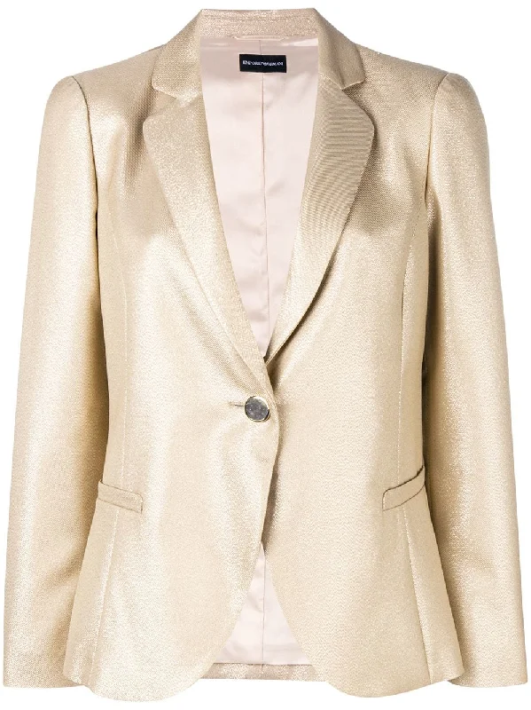 lamé blazer Linen Women's Suit