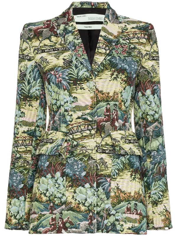 Tapestry Blazer Women's Fashion Blazer