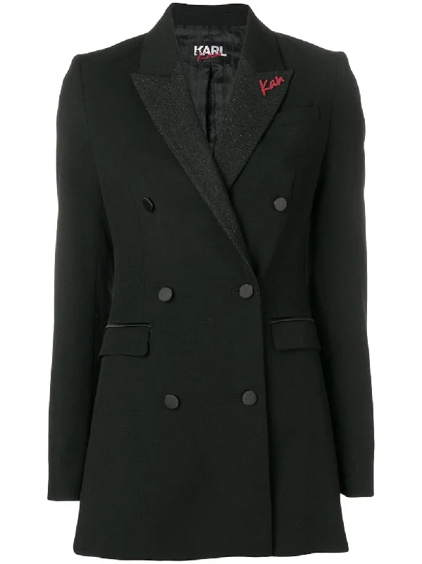 Karl X Kaia Tux Blazer W/Lurex Women's High-End Blazer