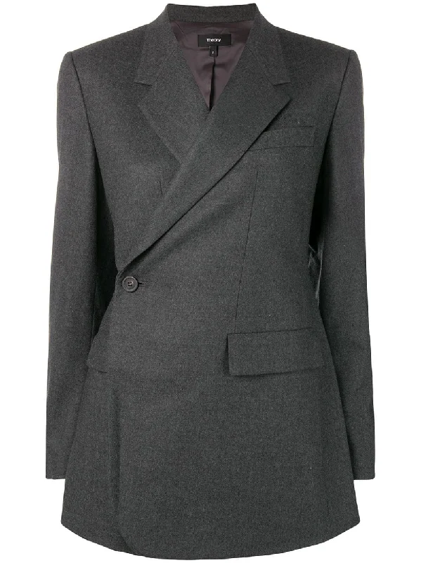 side button blazer Women's Premium Blazer