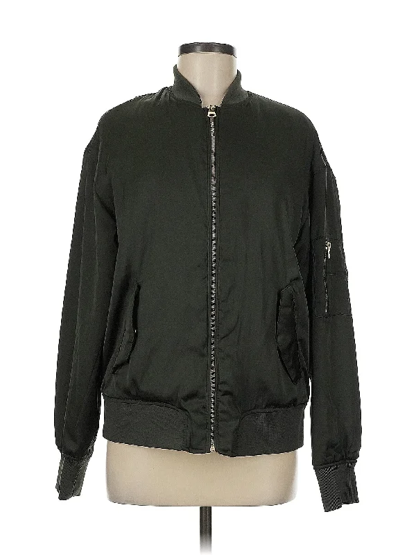 Jacket Zip Front Button Front Snap Front