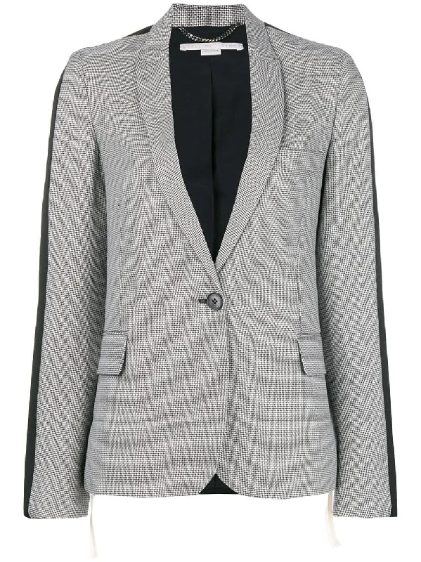 zig-zag patterned blazer Women's Trendy Jacket