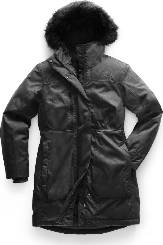 Downtown Arctic Parka - Women's|-|Parka Downtown Arctic - Femme Elegant Double-Breasted Parka