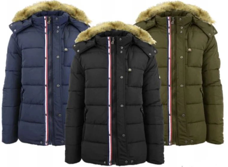 Adult Heavy Weight Stylish Parka Jackets (Assorted Styles) Fashionable Fitted Parka Jacket