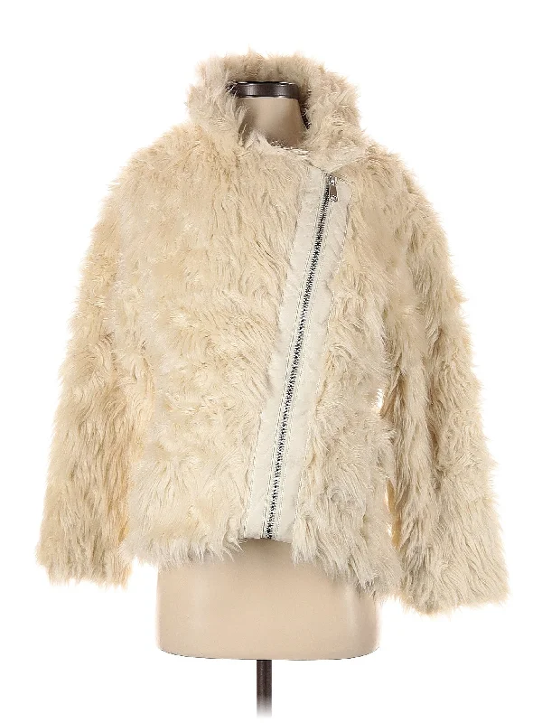 Faux Fur Jacket Insulated Jacket Fitted Jacket Loose Jacket