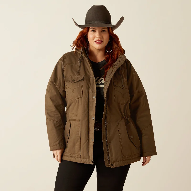 Women's Ariat Grizzly 2.0 Parka #10052433X Quilted Stylish Parka Coat