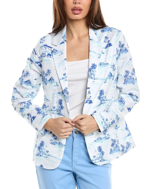 Tommy Bahama Nova Wave Beach Days Blazer Summer Women's Jacket