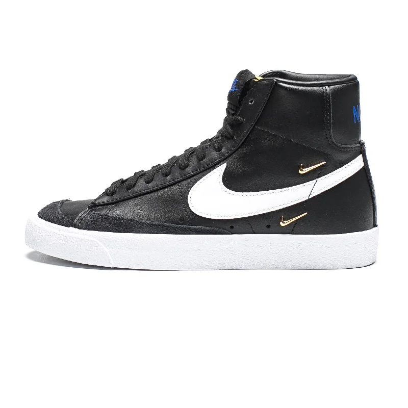 Nike Blazer Mid '77 LX 'Chrome Swooshes' Black Women's Premium Blazer