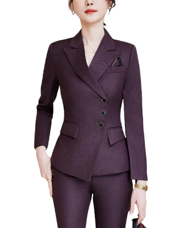 LIONELLO SALVI Blazer Women's Trendy Suit