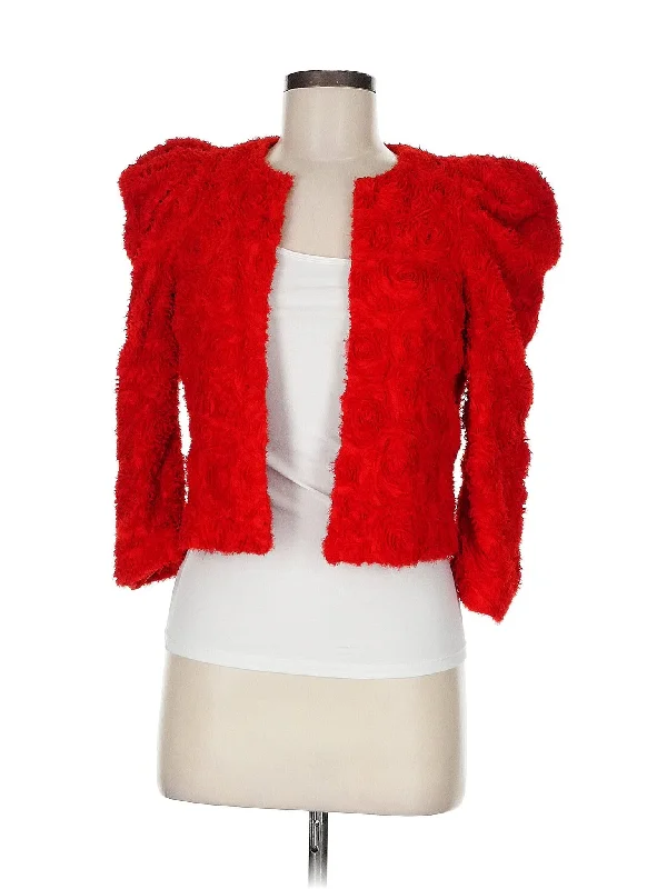 Faux Fur Jacket Snapped Jacket Toggled Jacket Drawstring Jacket