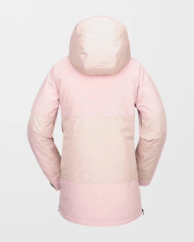 Larx 2L Tds Inf Parka - Adobe Rose Cozy Drawstring Parka Jacket