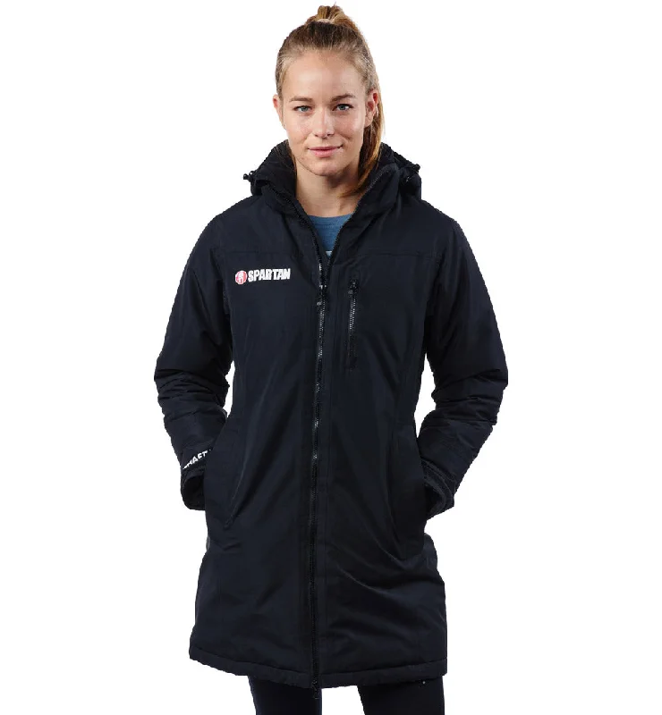 SPARTAN by CRAFT Pro Series Stadium Parka - Women's Waterproof Hiking Parka Coat