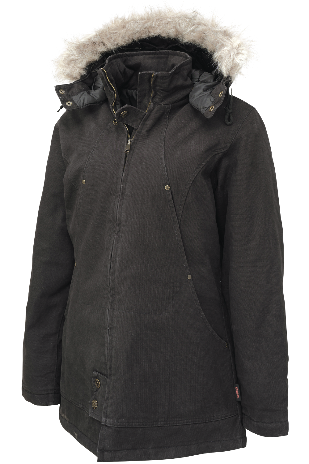 Women’s Duck Hydro Parka by Tough Duck - Style WJ10 Warm Thick Hooded Parka