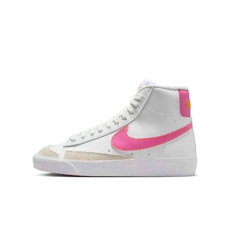 Nike Blazer Mid '77 (GS) 'Summit White/Pinksicle' Women's Trendy Jacket