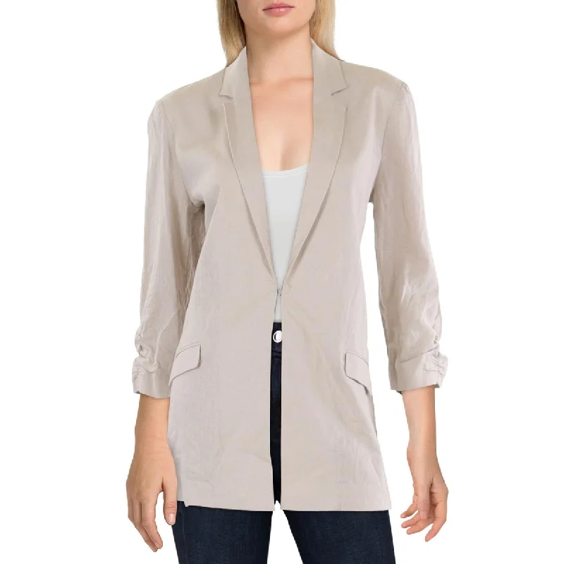 Womens Linen Suit Separate One-Button Blazer Women's Brand Blazer