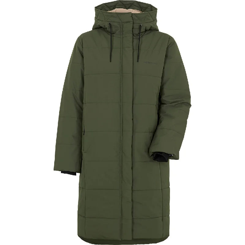 Didriksons Sandra Women's Parka Belted Stylish Parka Jacket